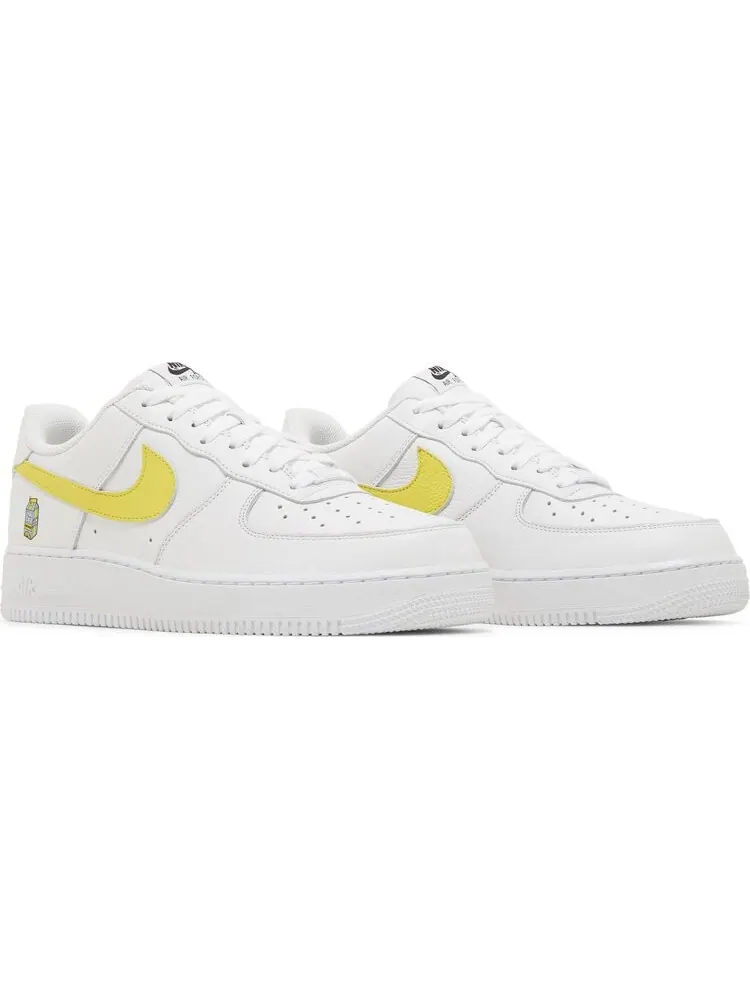 Кроссовки Nike Lyrical Lemonade x Air Force 1 Low 'Think Deep Don't Sink' — изображение 7 из 7, белый