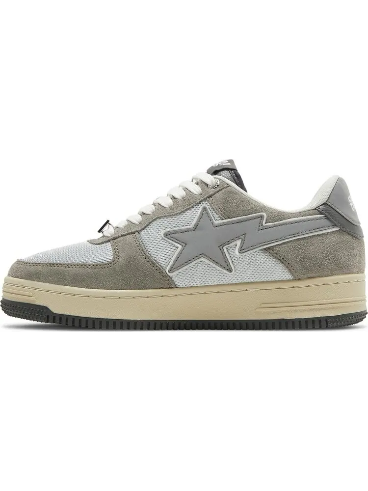 Кроссовки Stadium Goods x Bapesta Lexington Grey — изображение 3 из 8, серый