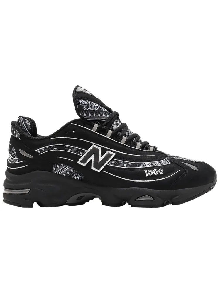 Кроссовки New Balance atmos x 1000 'Bāṅdhnū' — изображение 1 из 1, черный