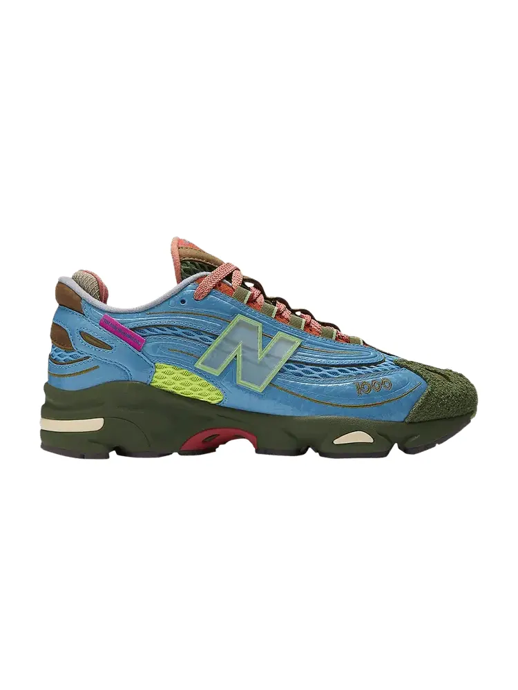 Кроссовки New Balance x Salehe Bembury 1000 «Fog Be The Cloud» — изображение 1 из 1, синий