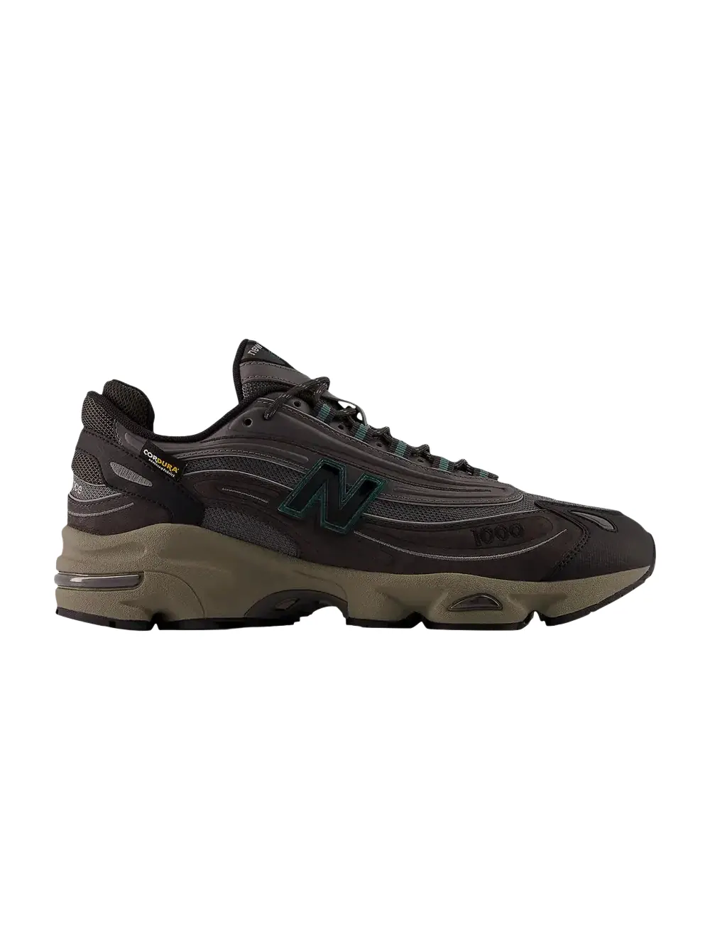 Кроссовки New Balance 1000 — изображение 1 из 1, серый/зеленый