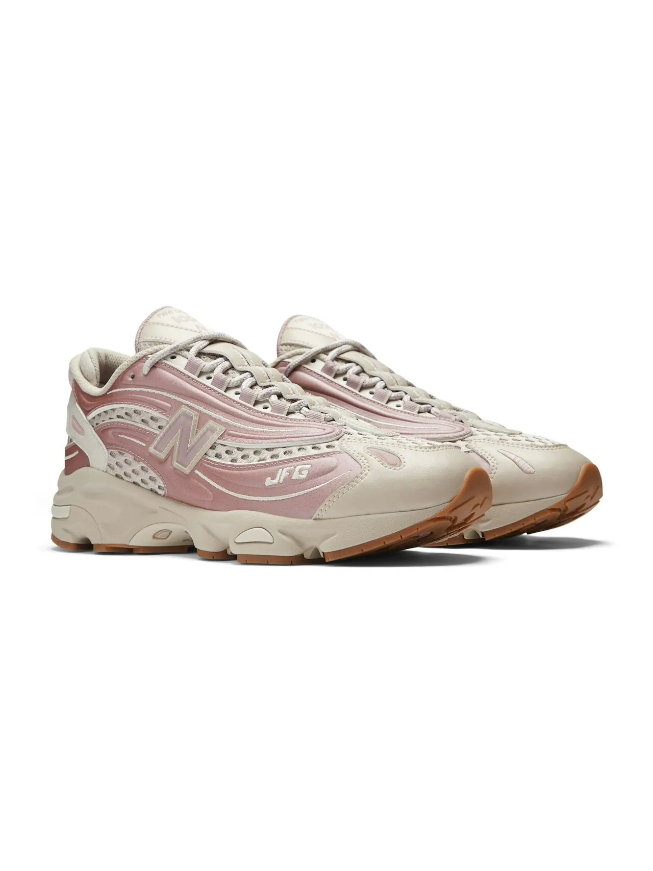 Кроссовки Joe Freshgoods x New Balance 1000 — изображение 2 из 5, бежевый/розовый