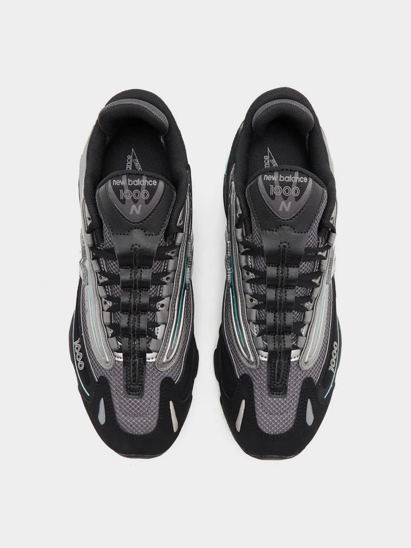 Кроссовки New Balance 1000 JD Exclusive — изображение 3 из 9, голубой