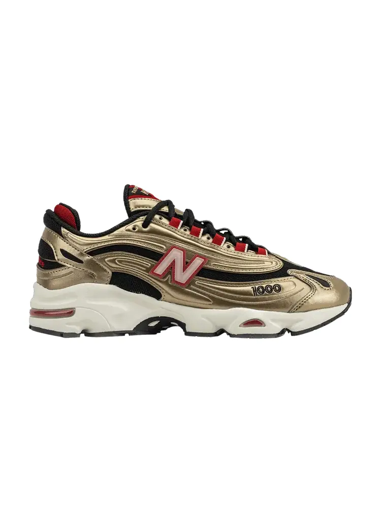 Кроссовки New Balance 1000 'Metallic Gold' Shoe Palace Exclusive — изображение 1 из 1, золотистый/черный
