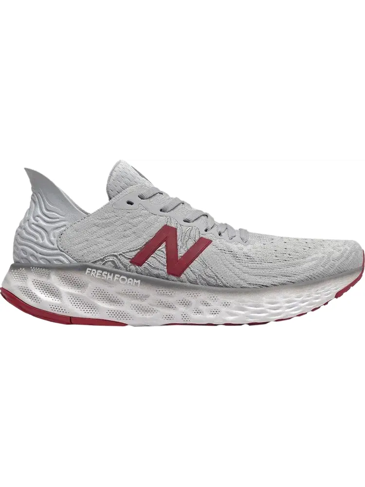 Кроссовки New Balance Fresh Foam 1080v10 'Summer Fog Crimson' — изображение 1 из 1, серый