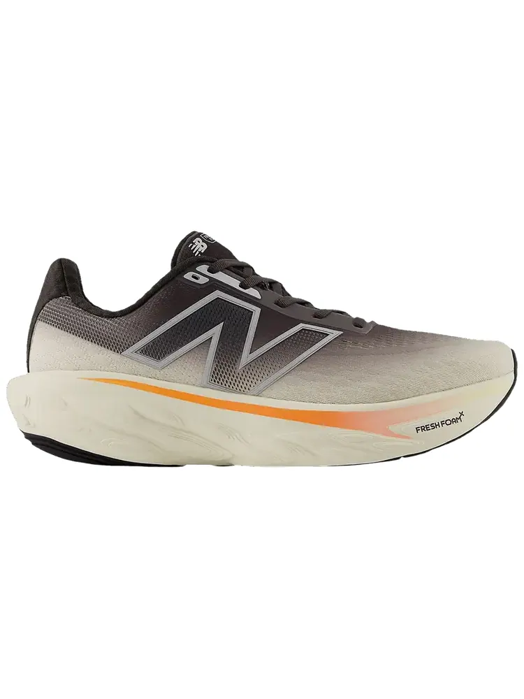 Кроссовки New Balance Fresh Foam X 1080v14 'Black Cement Hot Mango' — изображение 1 из 1, серый