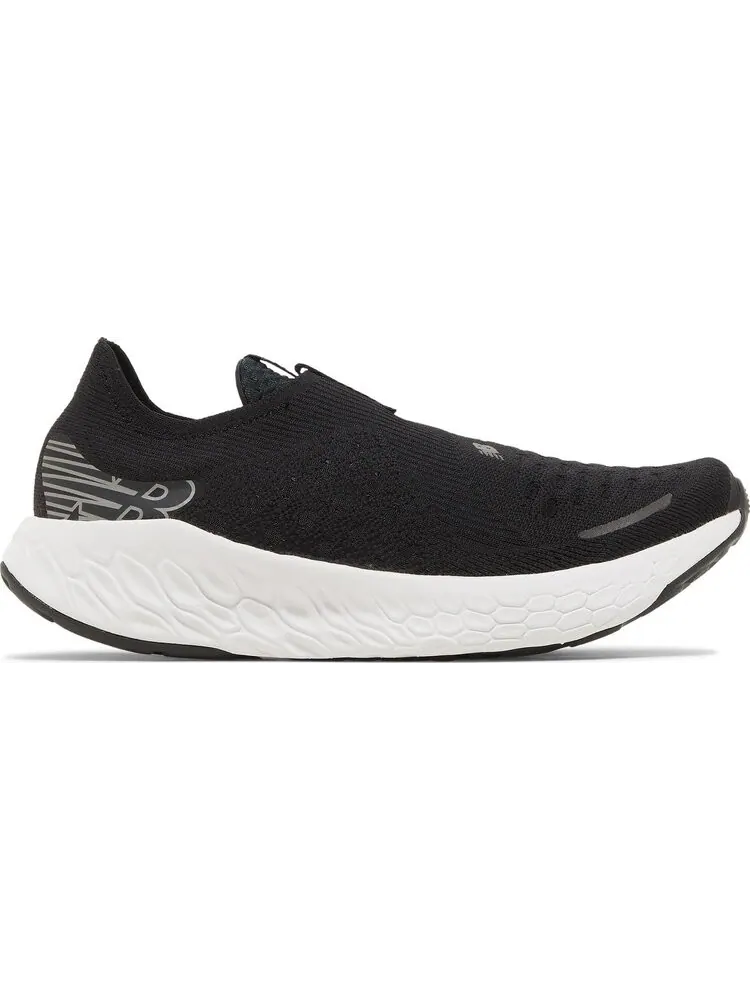 Кроссовки New Balance Fresh Foam X 1080 Unlaced 'Black White' — изображение 1 из 8, черный
