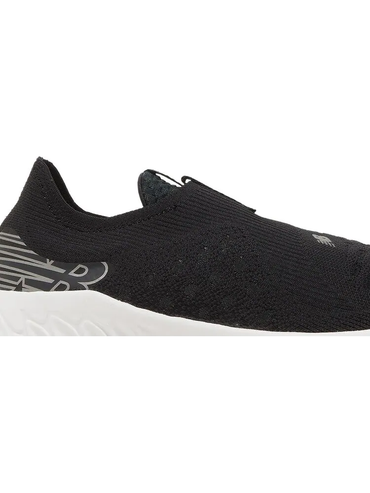 Кроссовки New Balance Fresh Foam X 1080 Unlaced 'Black White' — изображение 2 из 8, черный
