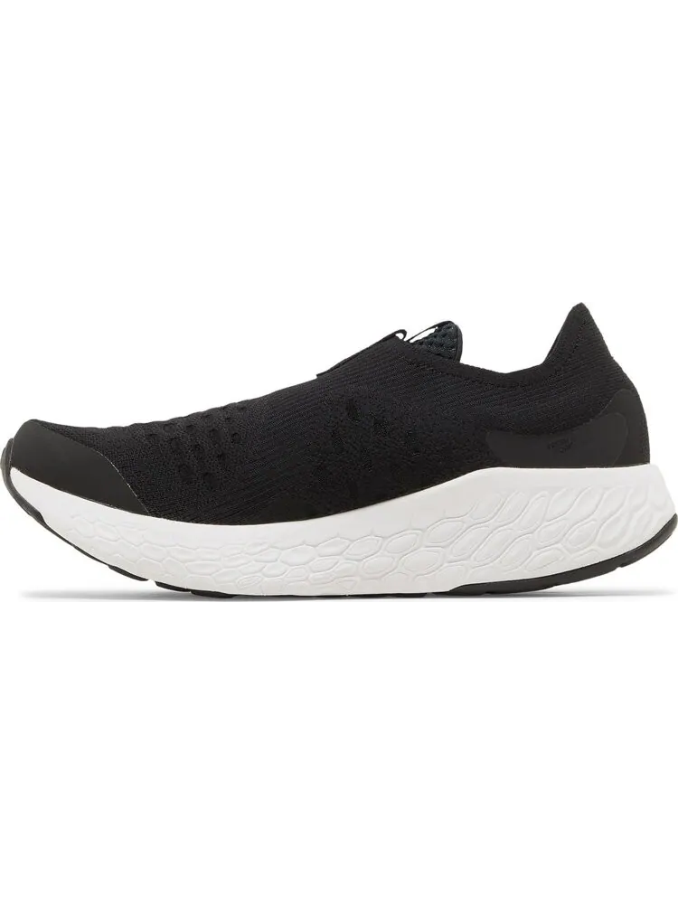 Кроссовки New Balance Fresh Foam X 1080 Unlaced 'Black White' — изображение 3 из 8, черный