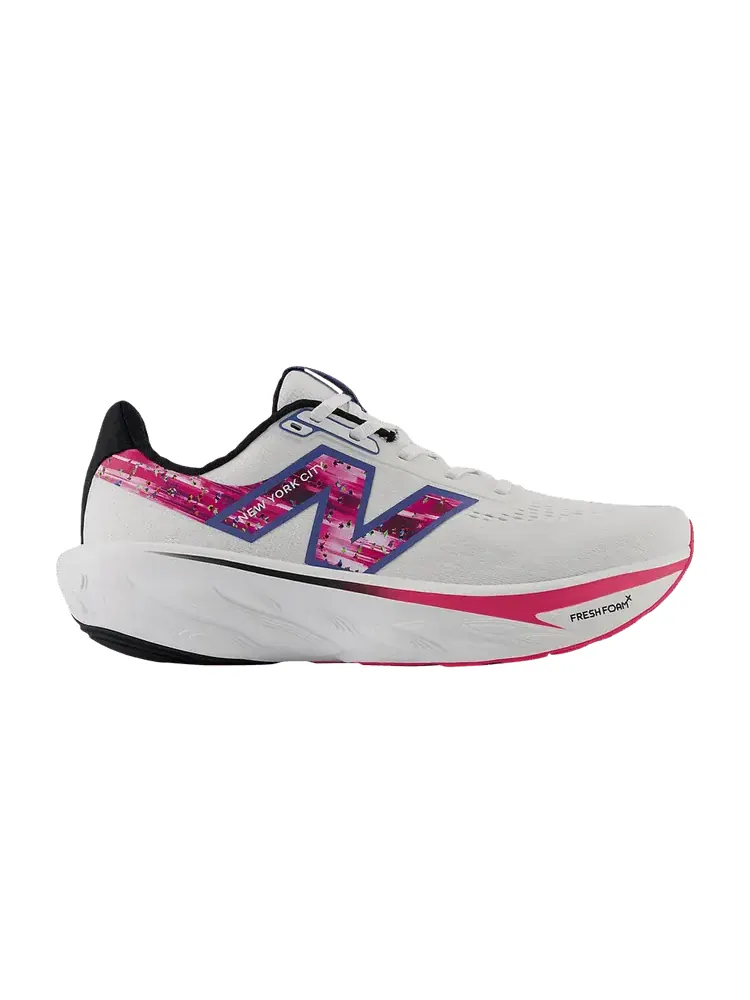 Кроссовки New Balance Fresh Foam X 1080v14 'TCS NYC Marathon - White Hi-Pink' — изображение 1 из 1, белый/-розовый/черный