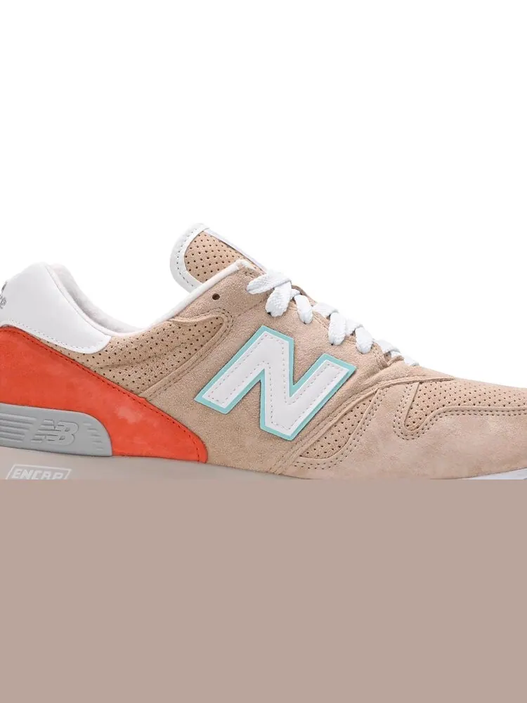 Кроссовки New Balance 1300 Made In USA 'Tan Orange' — изображение 2 из 8, загар
