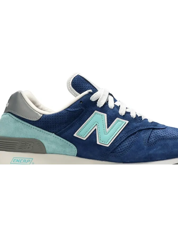 Кроссовки New Balance 1300 Made In USA 'Blue Teal' — изображение 2 из 8, синий