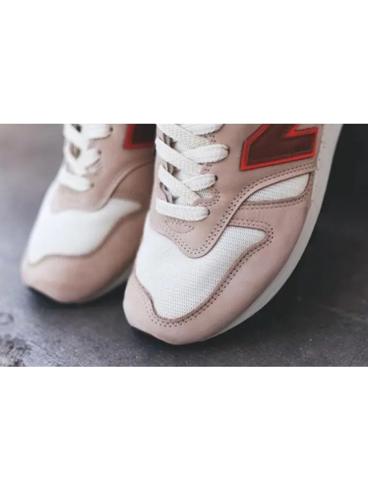 Кроссовки New Balance 1300 'White Sand Red' — изображение 5 из 6, белый