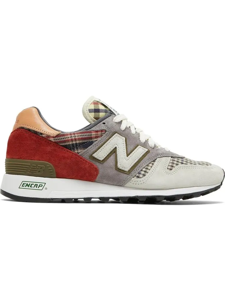Кроссовки New Balance 1300 Made in USA 'Plaid Pack - Grey' — изображение 1 из 8, серый