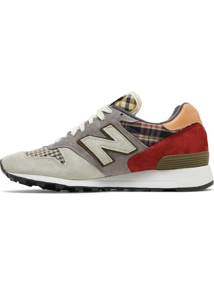 Кроссовки New Balance 1300 Made in USA 'Plaid Pack - Grey' — изображение 3 из 8, серый