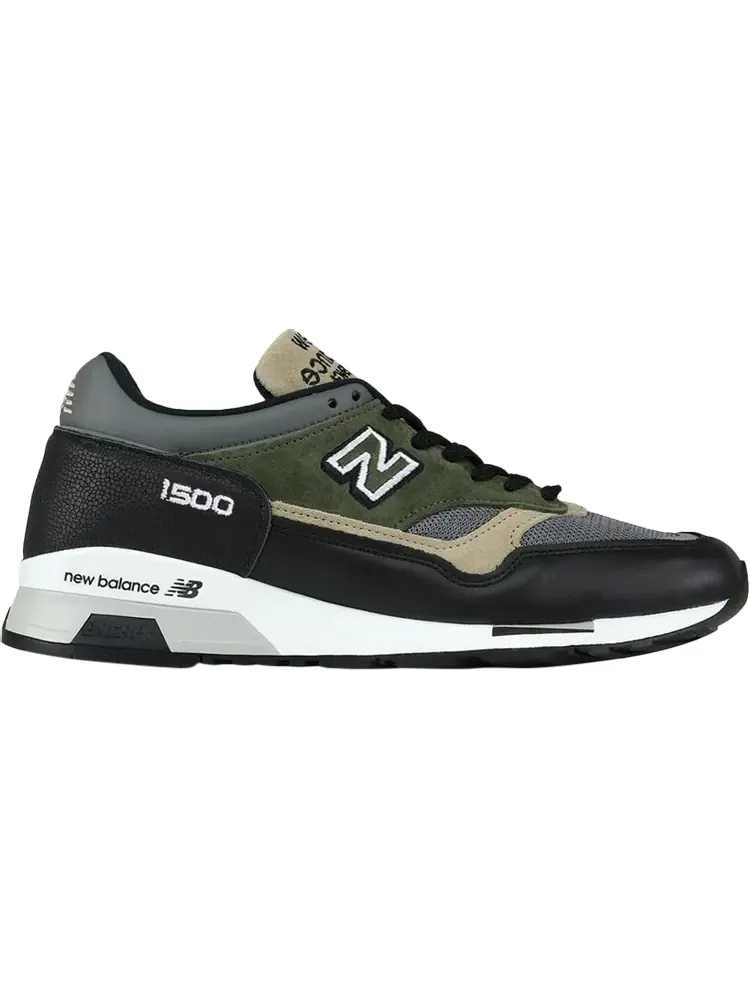 Кроссовки New Balance 1500 Made in England 'Black Cargo' — изображение 1 из 1, черный