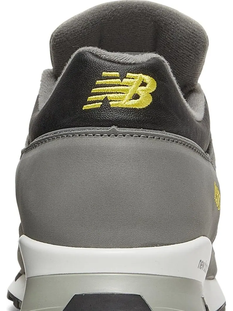 Кроссовки New Balance 1500 Made in England 'Grey Yellow' — изображение 7 из 8, серый