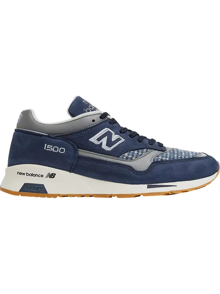 Кроссовки New Balance Harris Tweed x 1500 Made In England 'Houndstooth' — изображение 1 из 1, синий