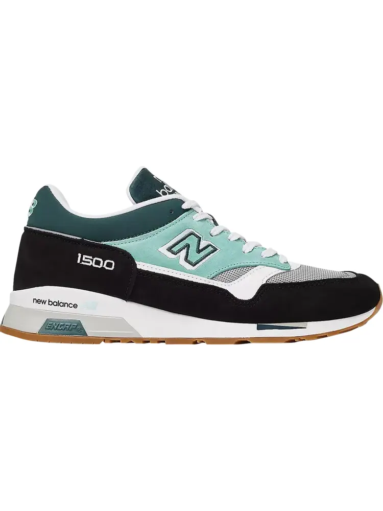 Кроссовки New Balance 1500 Made In England 'Black Grey' — изображение 1 из 1, зеленый