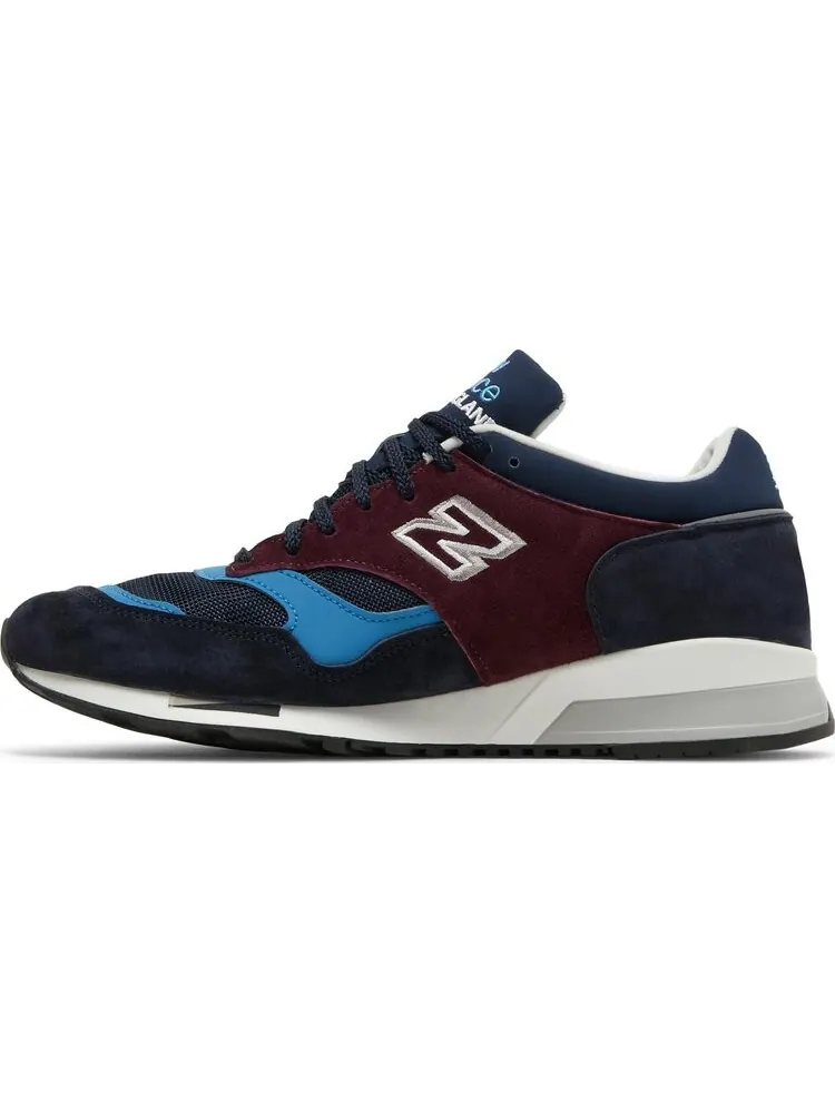 Кроссовки New Balance 1500 Made In England 'Navy Burgundy' — изображение 3 из 8, синий