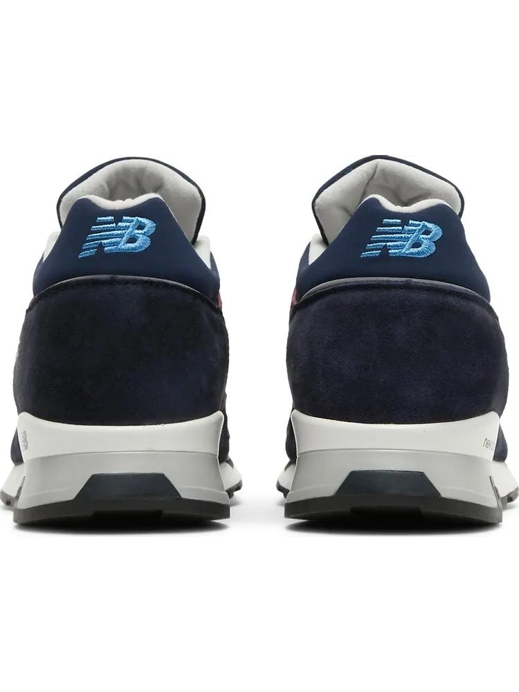 Кроссовки New Balance 1500 Made In England 'Navy Burgundy' — изображение 6 из 8, синий