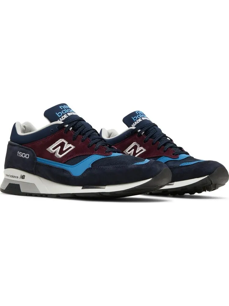 Кроссовки New Balance 1500 Made In England 'Navy Burgundy' — изображение 8 из 8, синий