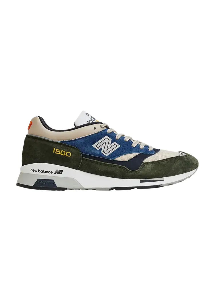 Кроссовки New Balance 1500 Made in England — изображение 1 из 1, зеленый
