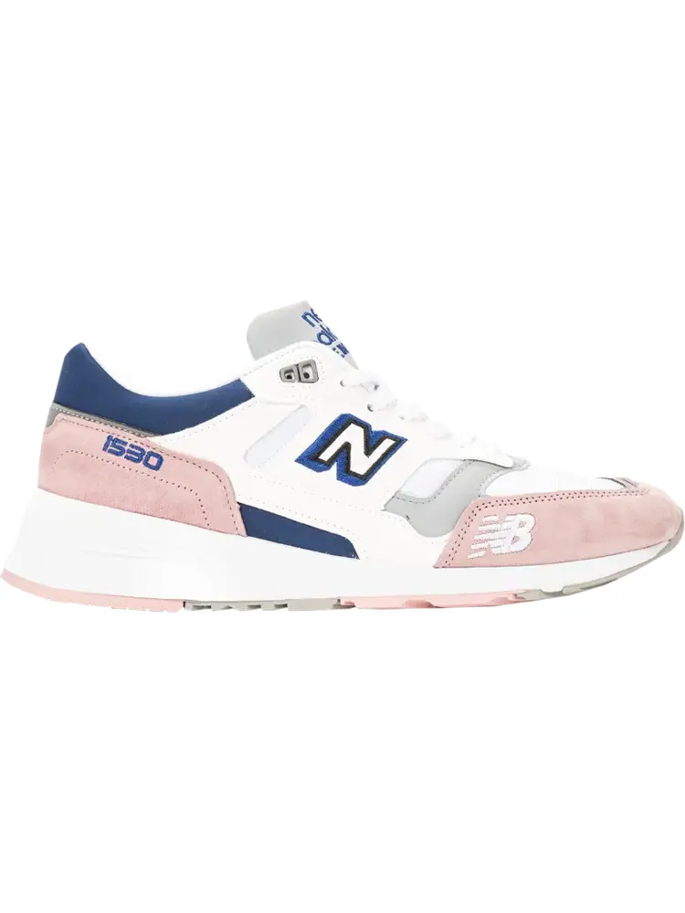 Кроссовки New Balance 1530 Made In England 'White Pink' — изображение 1 из 1, белый