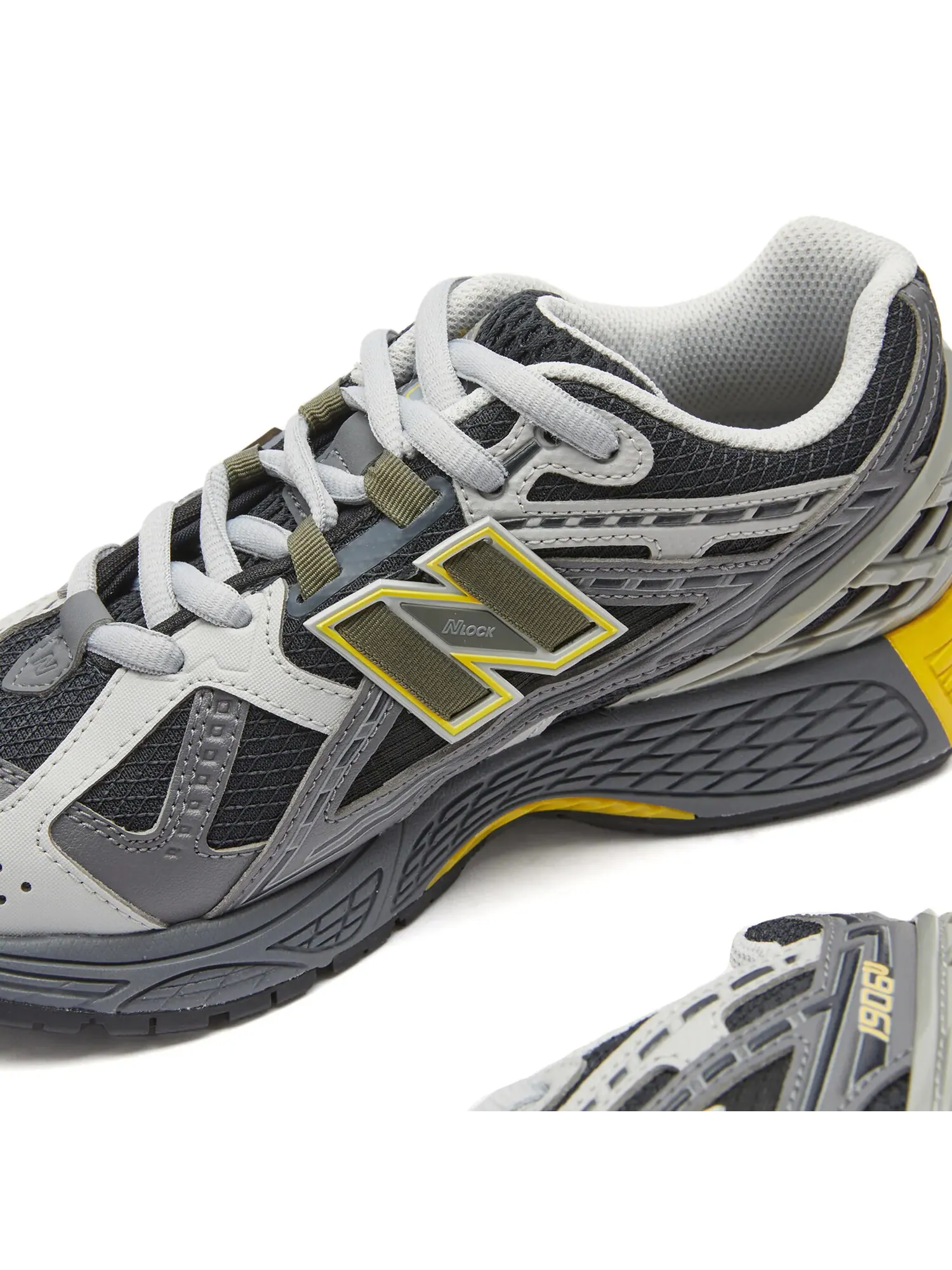 Кроссовки New Balance M1906NA — изображение 3 из 5, серый/черный/желтый