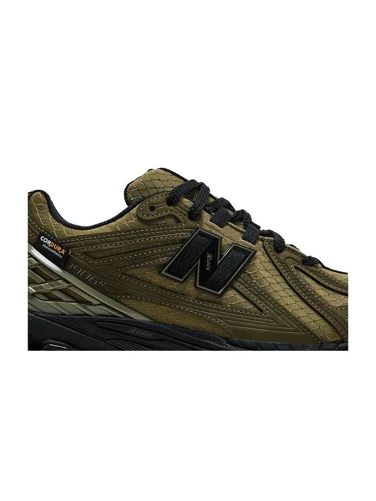 Кроссовки New Balance 1906R Cordura 'Dark Camo Green' — изображение 3 из 9, темный/черный/зеленый