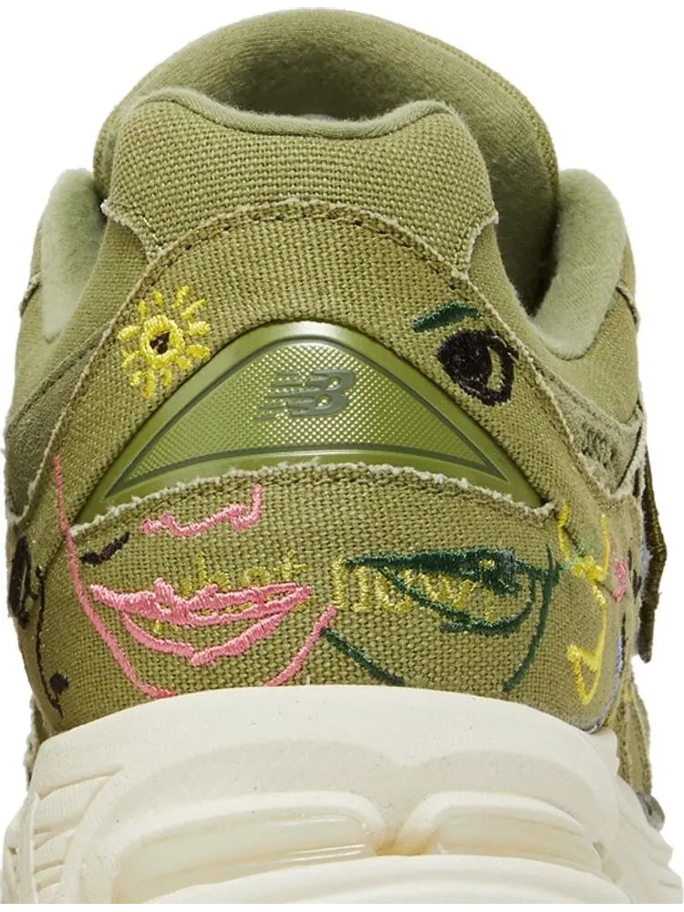 Кроссовки New Balance Bryant Giles x 2002R 'What Now?' — изображение 7 из 10, зеленый
