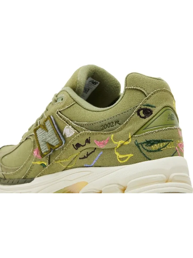 Кроссовки New Balance Bryant Giles x 2002R 'What Now?' — изображение 9 из 10, зеленый