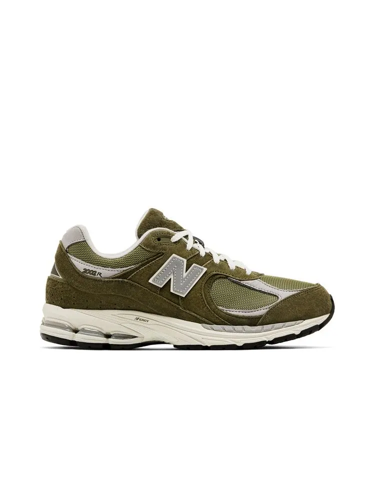Кроссовки New Balance 2002R 'Green' Footlocker Exclusive — изображение 2 из 9, зеленый/белый