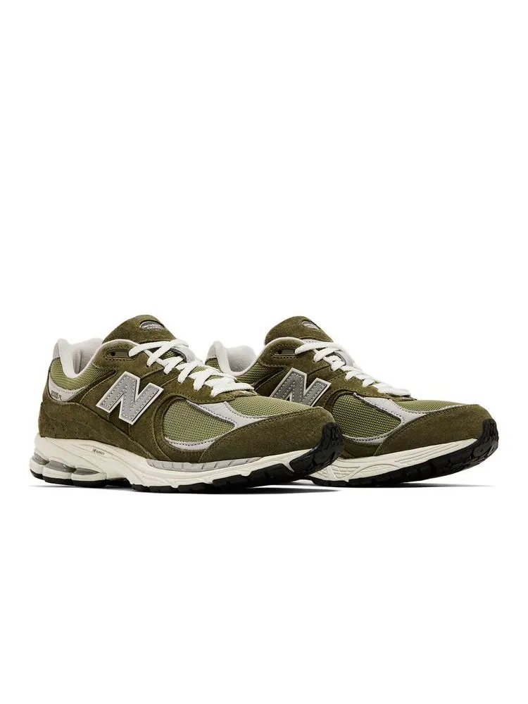 Кроссовки New Balance 2002R 'Green' Footlocker Exclusive — изображение 9 из 9, зеленый/белый