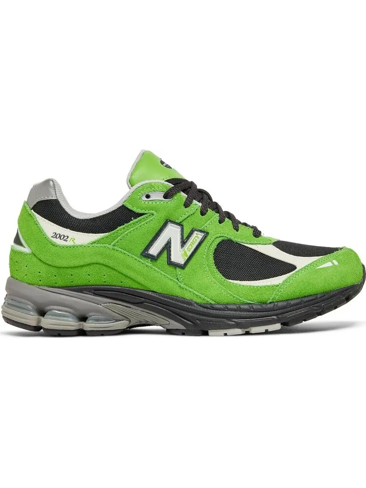 Кроссовки New Balance 2002R 'Good Vibes Pack - Green Apple' — изображение 1 из 8, зеленый