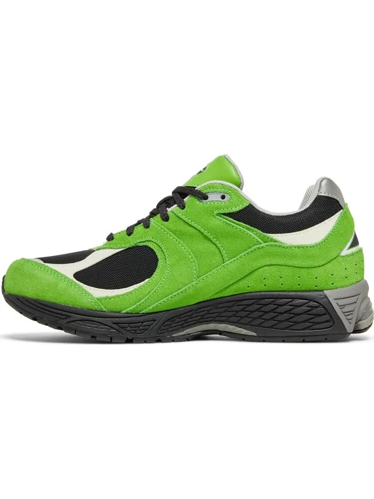 Кроссовки New Balance 2002R 'Good Vibes Pack - Green Apple' — изображение 3 из 8, зеленый