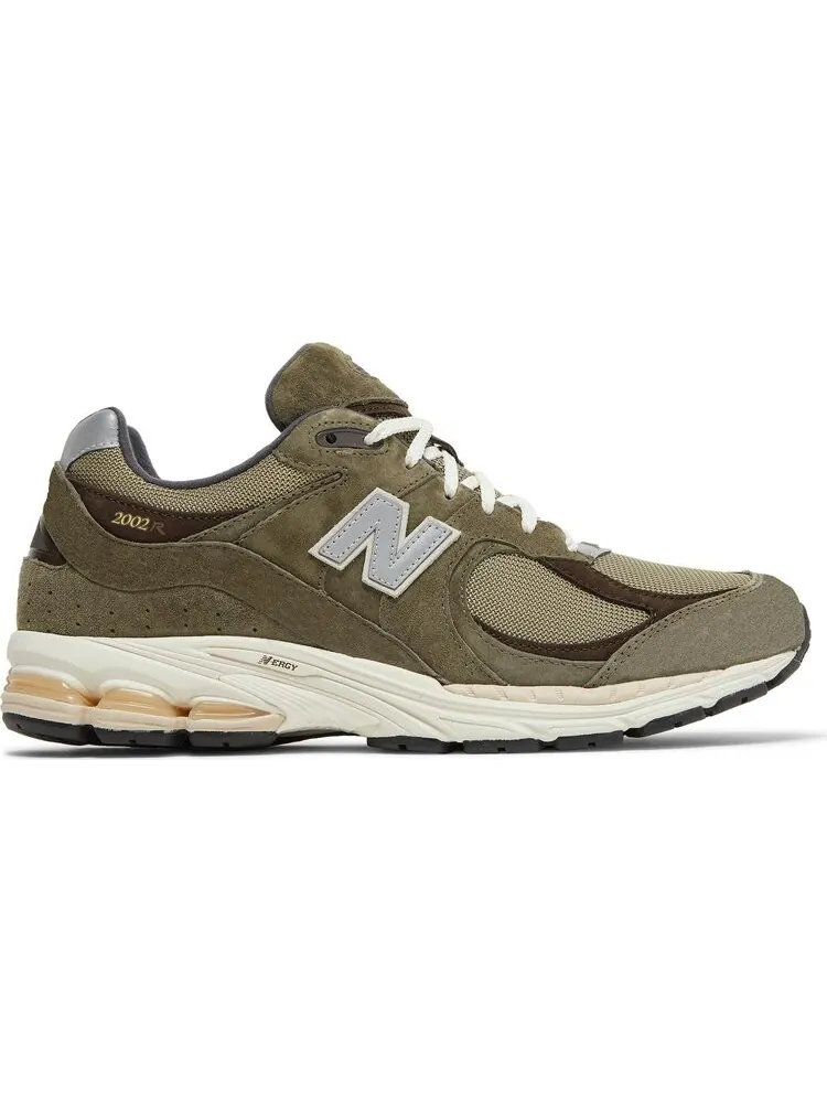 Кроссовки New Balance 2002R 'Dark Camo' — изображение 1 из 8, зеленый