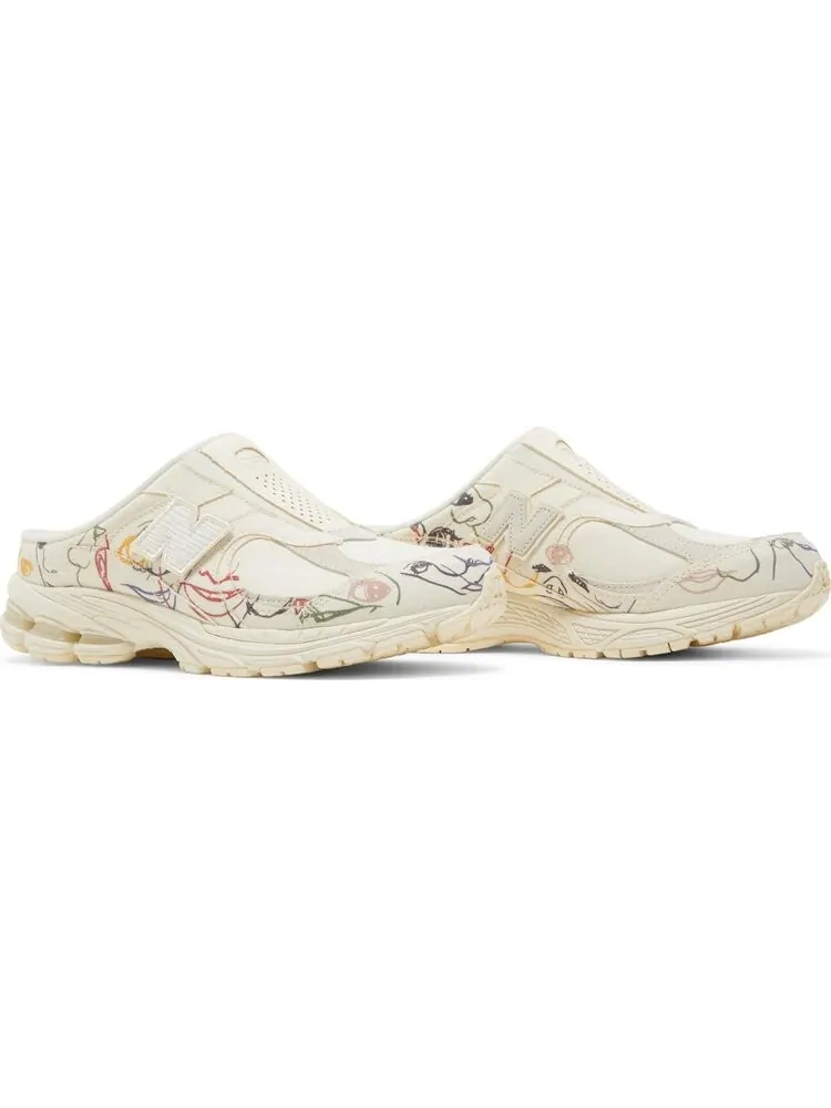 Кроссовки New Balance Bryant Giles x 2002R Mule 'The Artist’s Shoe' — изображение 8 из 8, белый