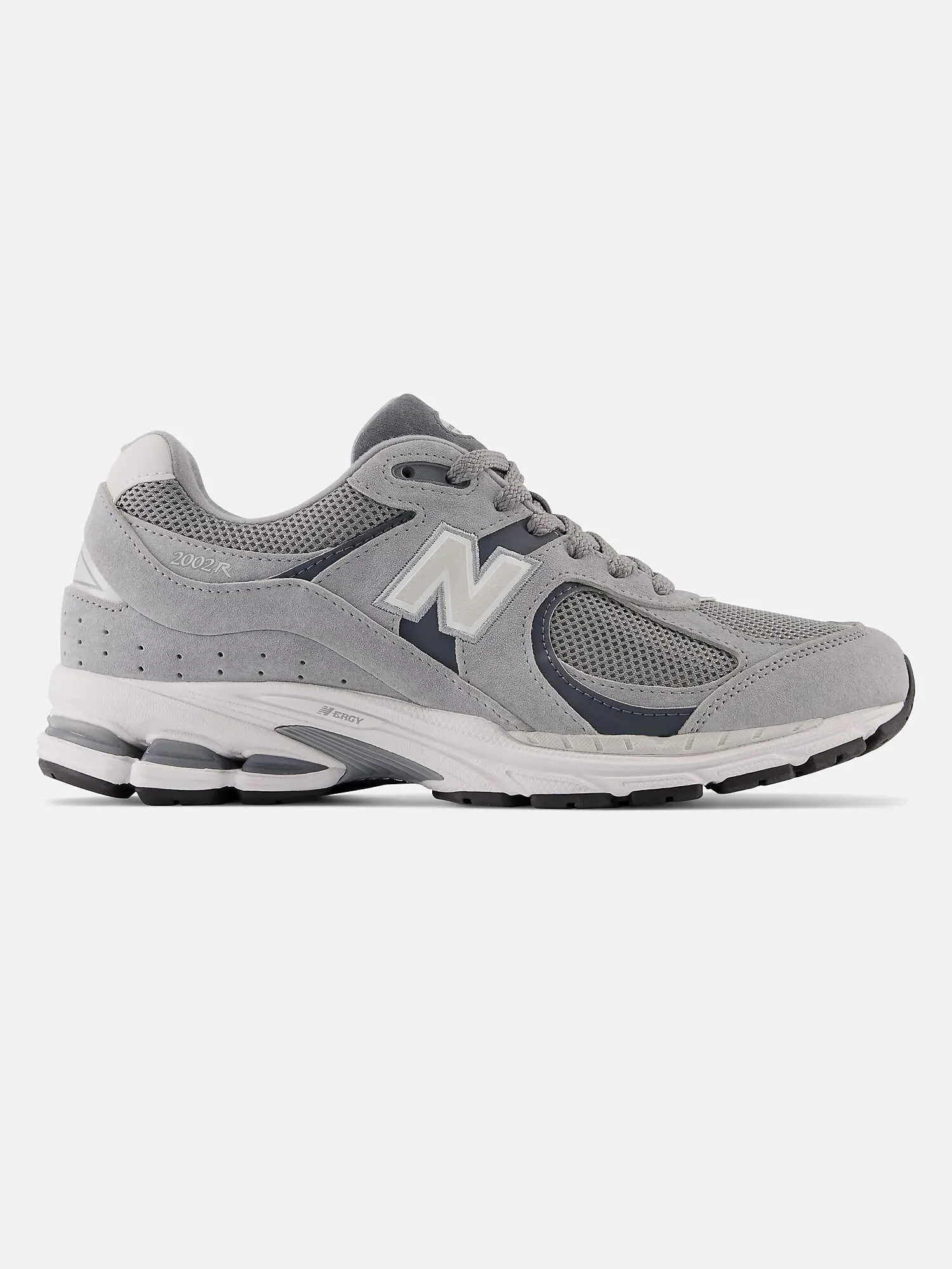 Кроссовки New Balance 2002R серые — изображение 1 из 6, сталь