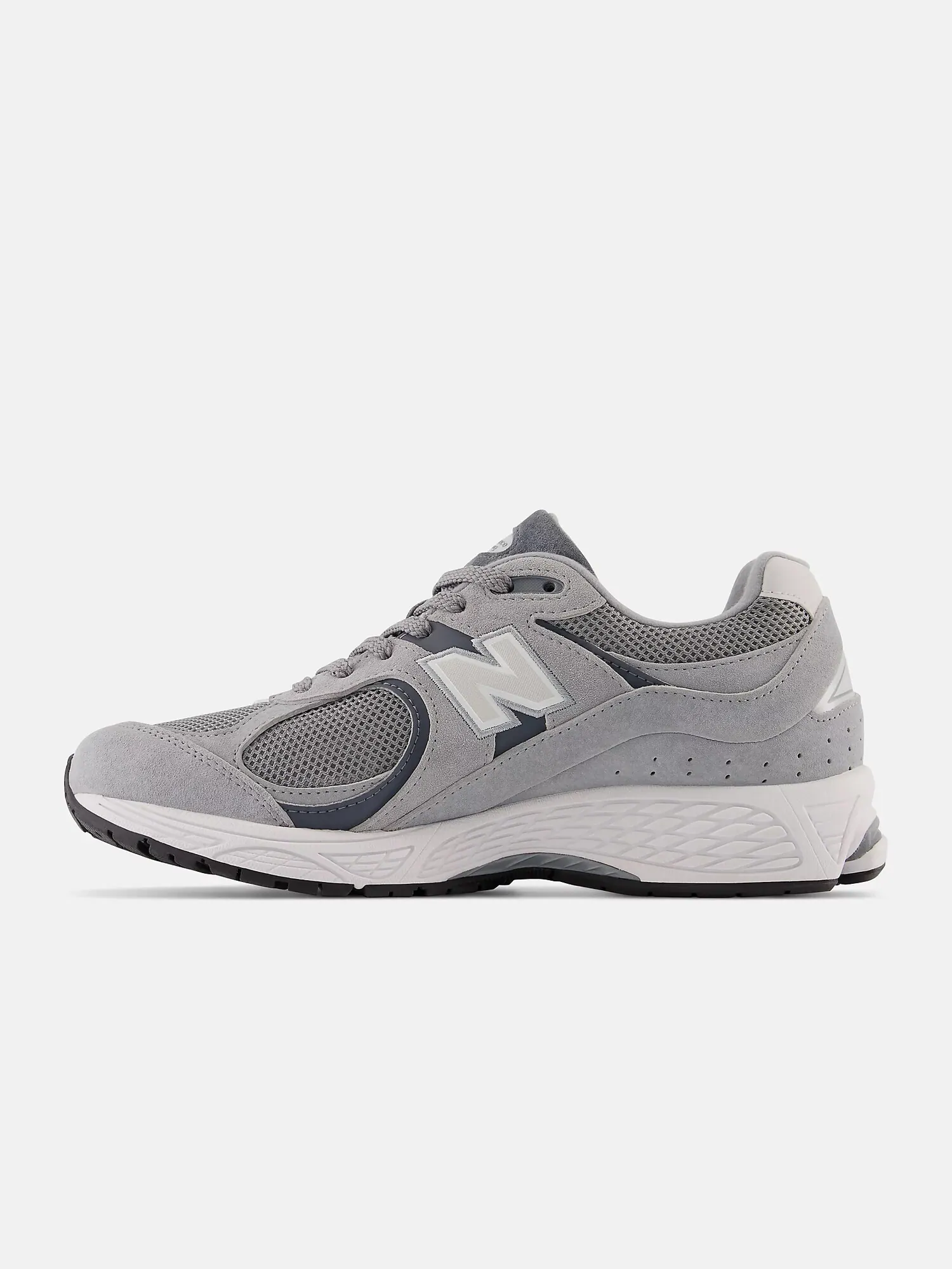 Кроссовки New Balance 2002R серые — изображение 3 из 6, сталь