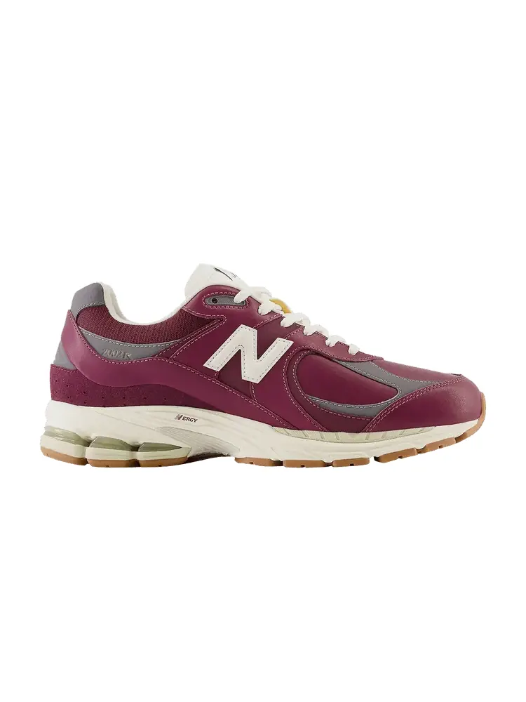 Кроссовки New Balance 2002R 'Vintage Leather Pack - Burgundy' — изображение 1 из 1, красный