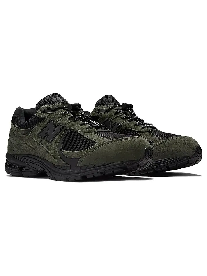 Кроссовки New Balance x JJJJound 2002R GORE-TEX Pine — изображение 5 из 8, зеленый