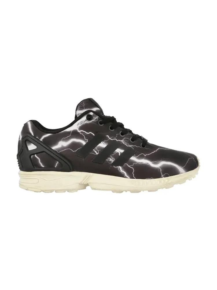 Кроссовки adidas ZX Flux '8K Black Elements Pack - Lightning' — изображение 1 из 1, черный//белый