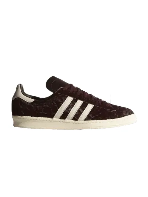 Кроссовки adidas Campus 80s 'Pony-Hair' — изображение 1 из 1, бордовый