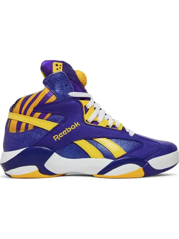 Кроссовки shaq attaq retro 'lsu' Reebok — изображение 1 из 8, фиолетовый