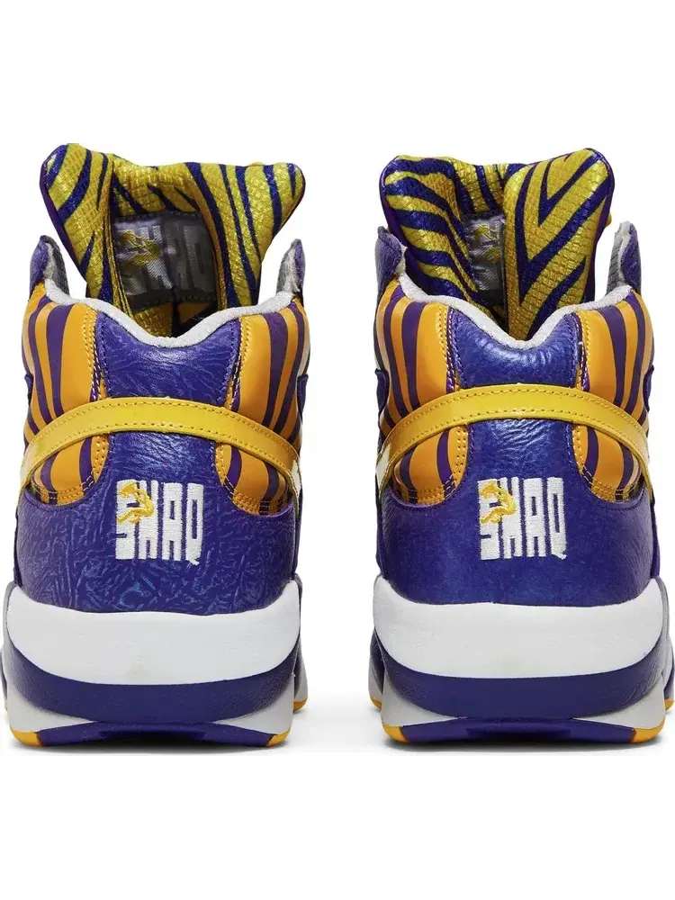 Кроссовки shaq attaq retro 'lsu' Reebok — изображение 6 из 8, фиолетовый