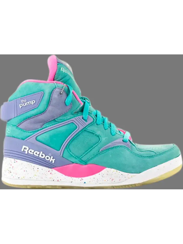 Кроссовки mita sneakers x the pump Reebok, чирок — изображение 1 из 4, бирюзовый