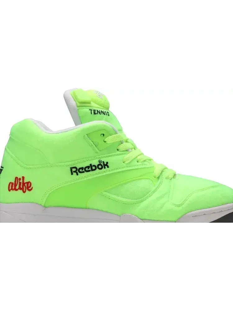 Кроссовки alife x court victory pump felt 'ball out' Reebok — изображение 2 из 8, желтый