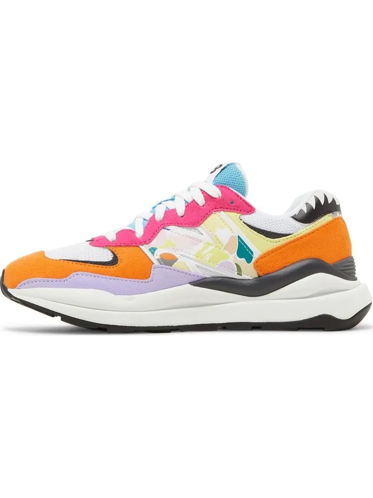 Кроссовки New Balance BAPE x 57/40 'Multi-Color' — изображение 3 из 8, мульти