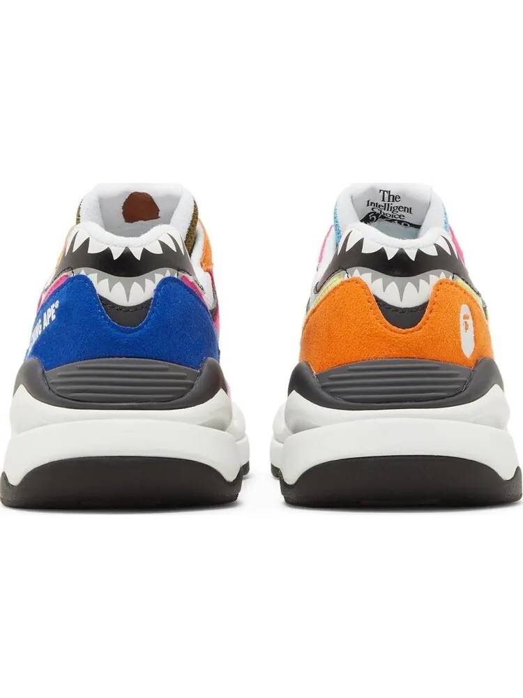 Кроссовки New Balance BAPE x 57/40 'Multi-Color' — изображение 6 из 8, мульти